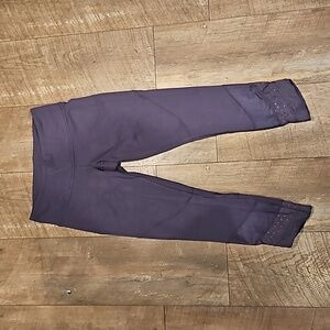 Lululemon emerge renewed crop leggings 6 purple